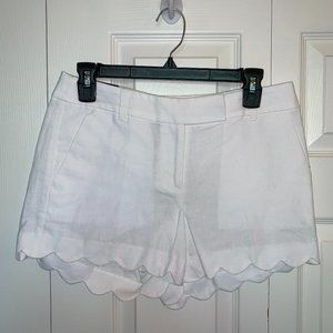 J. Crew 4" Scallop Short